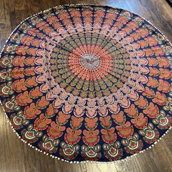 Boho Beach Roundie - Handmade