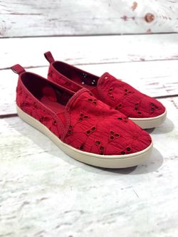 Koolaburra UGG Sneakers Womens Floral Cutout Loafers Slip On Flats Shoes Amiah 7