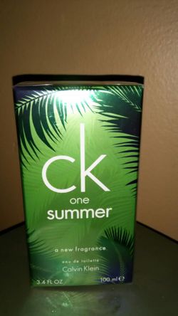 Calvin Klein CK One Summer Eau de Toilette 3.4 oz – New