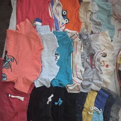 2t boys shirts and shorts 23 items