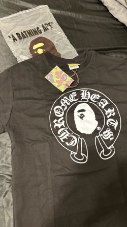chrome hearts bape shirt