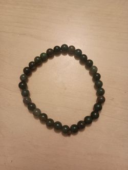 5" Beaded Jasper  Bracelet, Hand Crafted By Same Lapidary Artist 