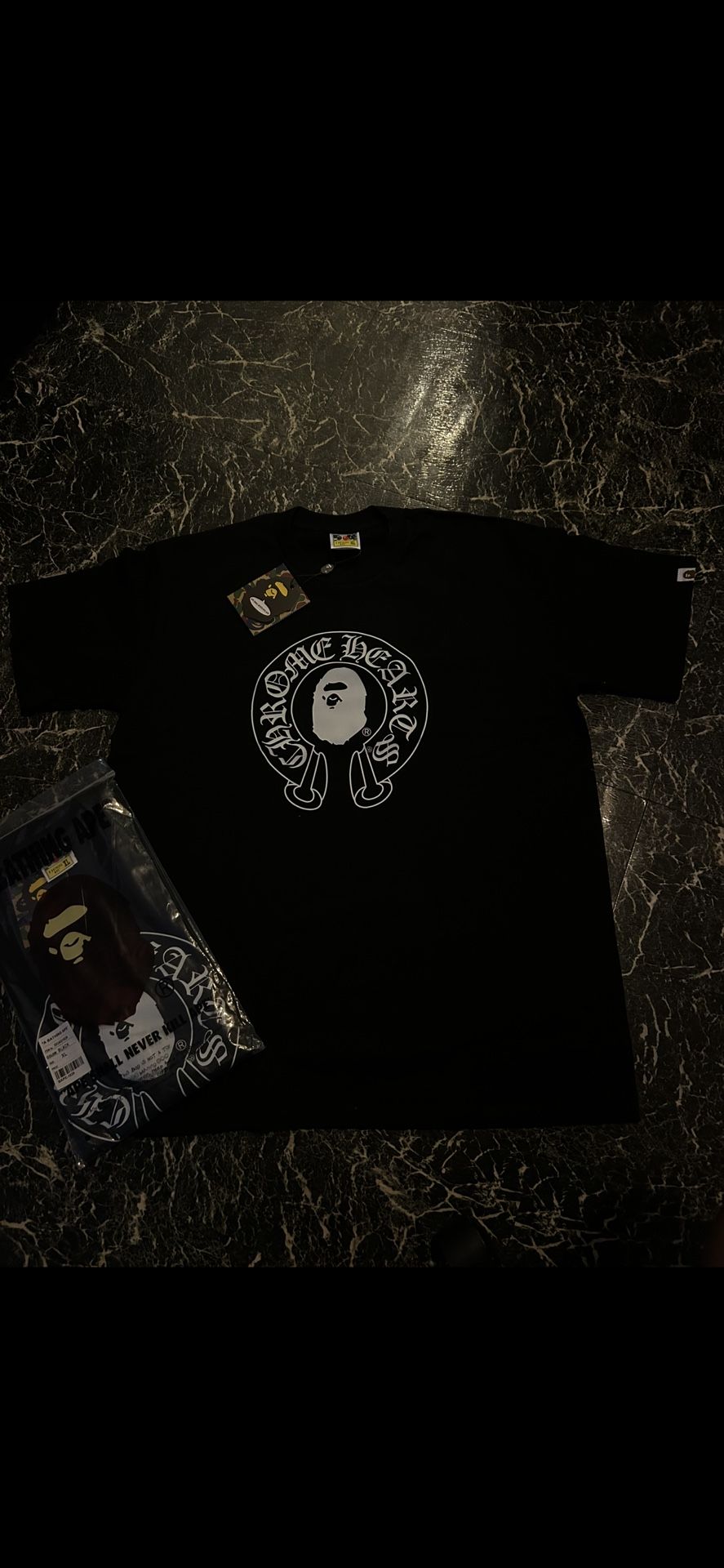 Bape Shirt X Chromehearts