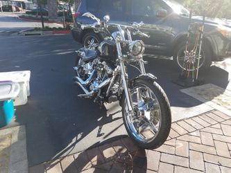 Fully custom thunder mountain Harley show bike