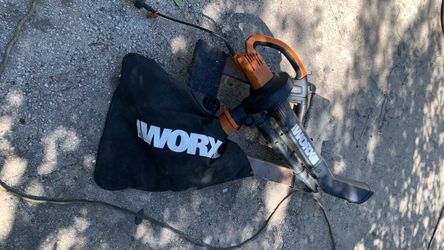 WORX Electric Leaf Vacuum with Bag