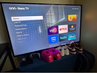 65’inch  Onn Roku smart tv