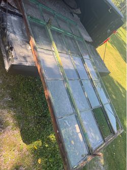 64x37 steel casement window panel section.