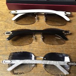 CARTIER BUFFS GOLD AND SILVER AND WOODS 