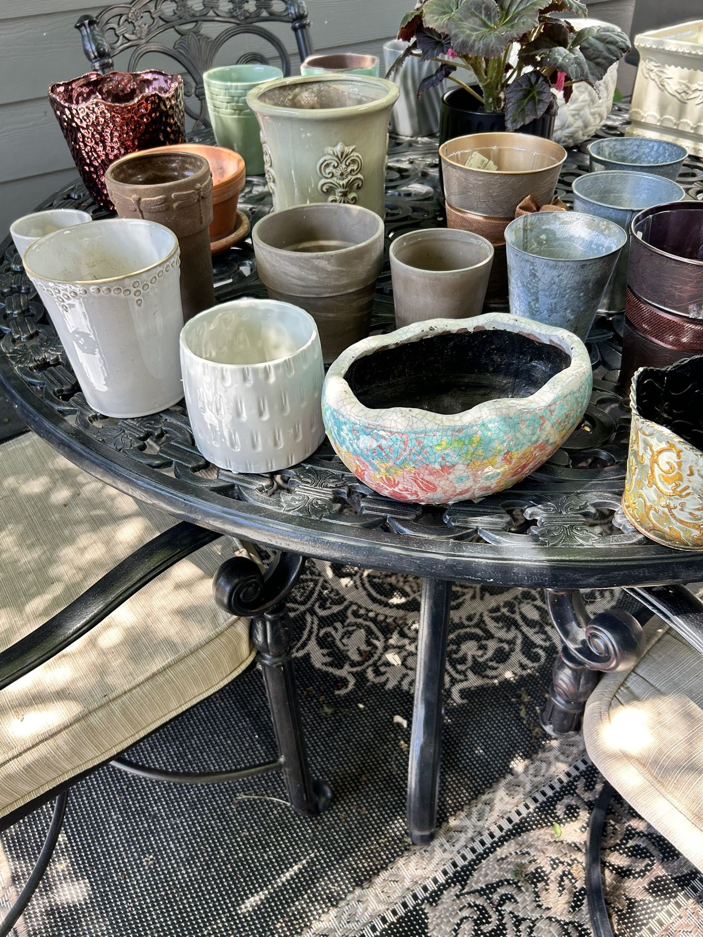 Pots , Pots And More Pots