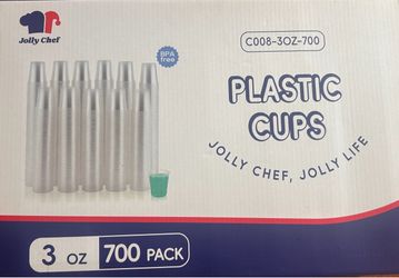 Plastic Cups 3oz