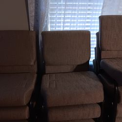 Church / Office Chairs with Rack