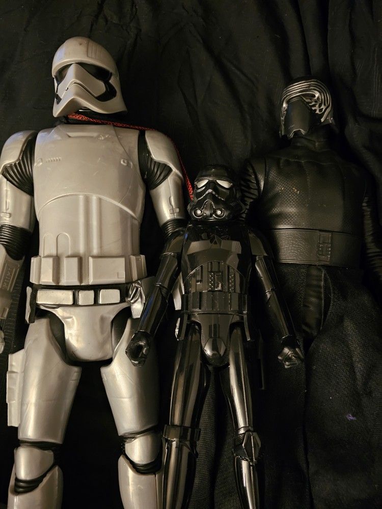 3 Action Figure BUNDLE