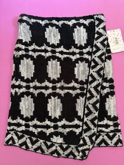 NEW! Free People Woven Ikat Mini Skirt - XS