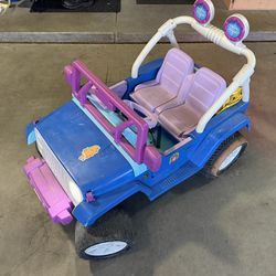 Power Wheels Frozen Jeep Mod Lights