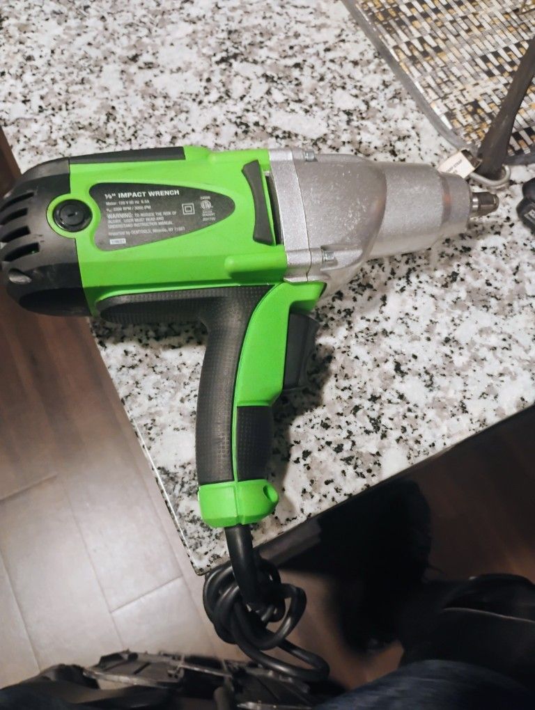 1/2 In. Impact Wrench (Electric) Used 2 Times