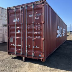 40 FOOT HC 1-TRIP SHIPPING CONTAINER