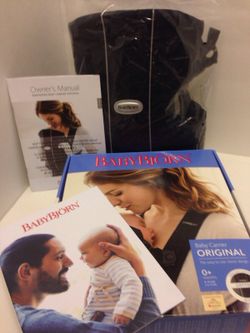 Baby BJORN Baby Carrier Original Black 0+ months