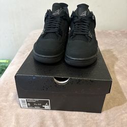 Jordan 4 black cat