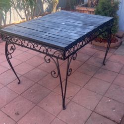 4x3 Iron Table