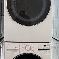 LG Washer & 220 Electric Dryer Set 