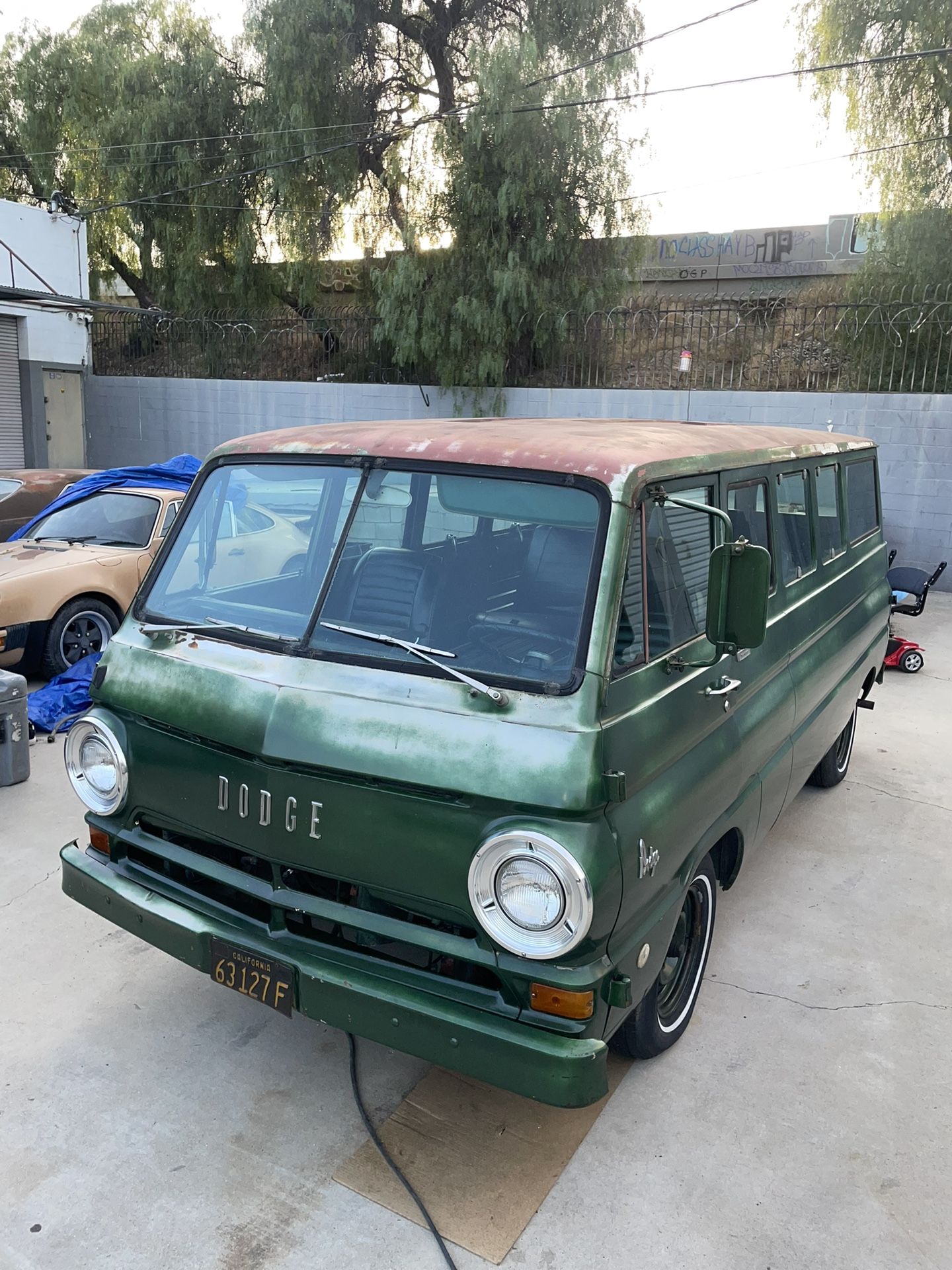 1969 Dodge A108 Sportsman Van-14 Window-Factory V8-Orig Cond