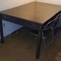 Fold-up 10-Place Dining Room Table