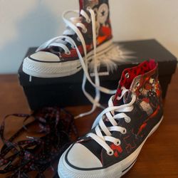 NEW Converse All Star Chuck Taylor Harley Quinn Shoes