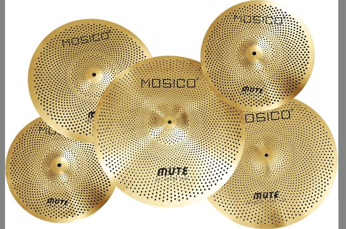 Mosico Full Set Mute Cymbals