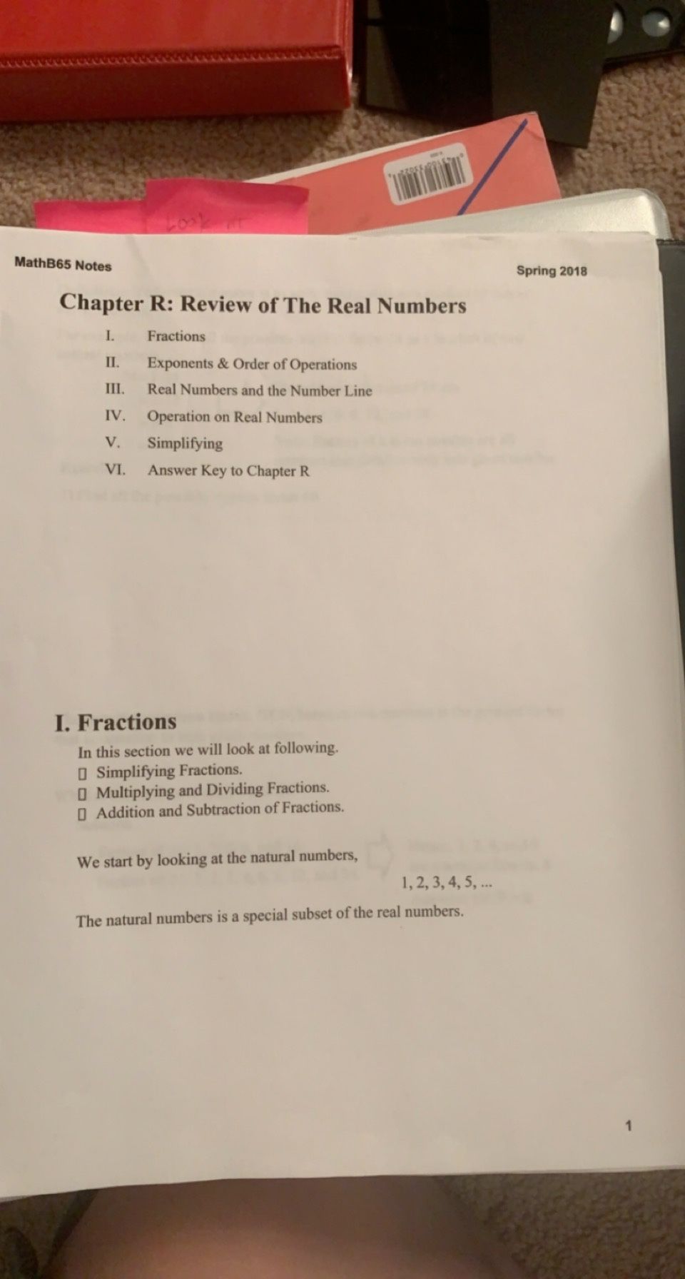 MATH B65 bakersfied college BC book