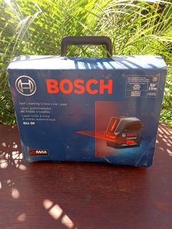 Busch. New. Cross line laser.  Red
