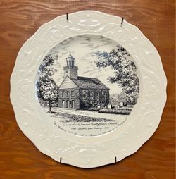 Connecticut Farms Presbyterian Church decorative plate