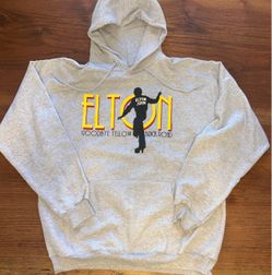 Elton John Goodbye Yellow Brick Road Hoodie L