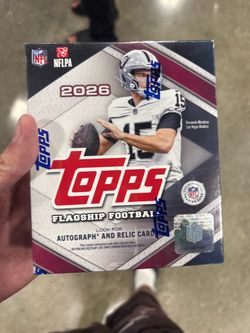 2026 Topps Flagship Football Mega Box