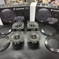 Rockford Fosgate R14X2 4" speakers