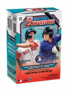 2026 topps Bowman Baseball Blaster Box