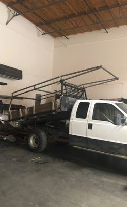 New hoist dump with latter rack