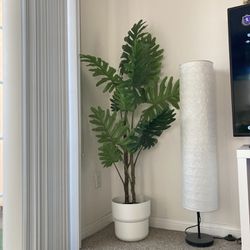 IKEA Fake Plant With White Pot