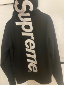 Black and white supreme sweater