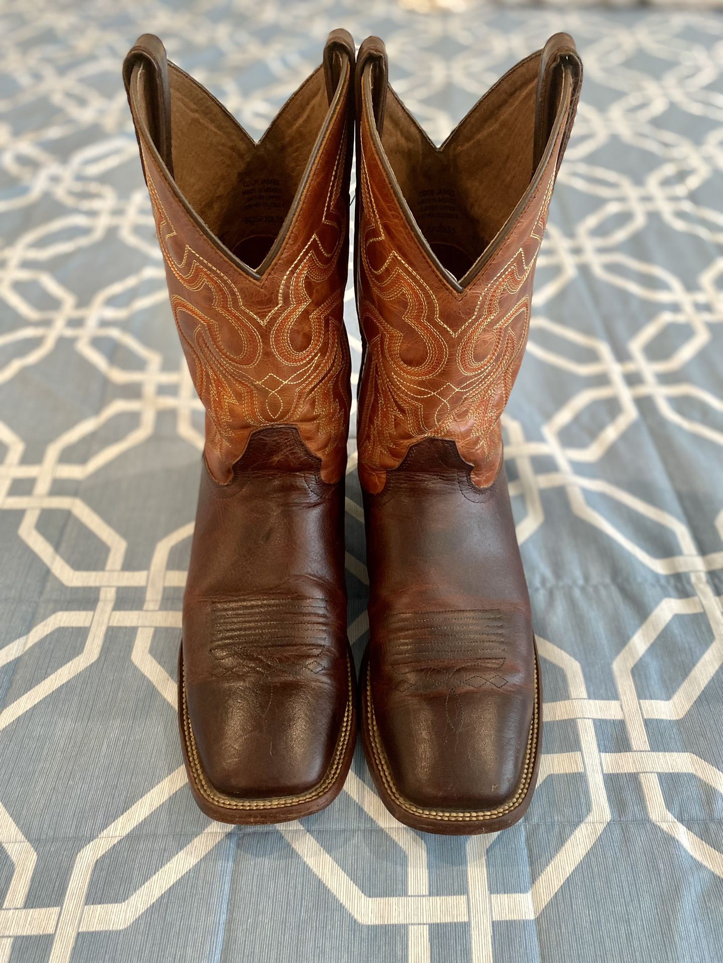 Cody james best sale square toe boots