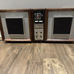 Vintage Panasonic RE-787 Automatic Tuning System FM Multiplex Stereo WORKING!!