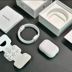 SEND OFFERS Apple AirPods Pro 2nd Generation with MagSafe Wireless Charging Case - White (refurbished)