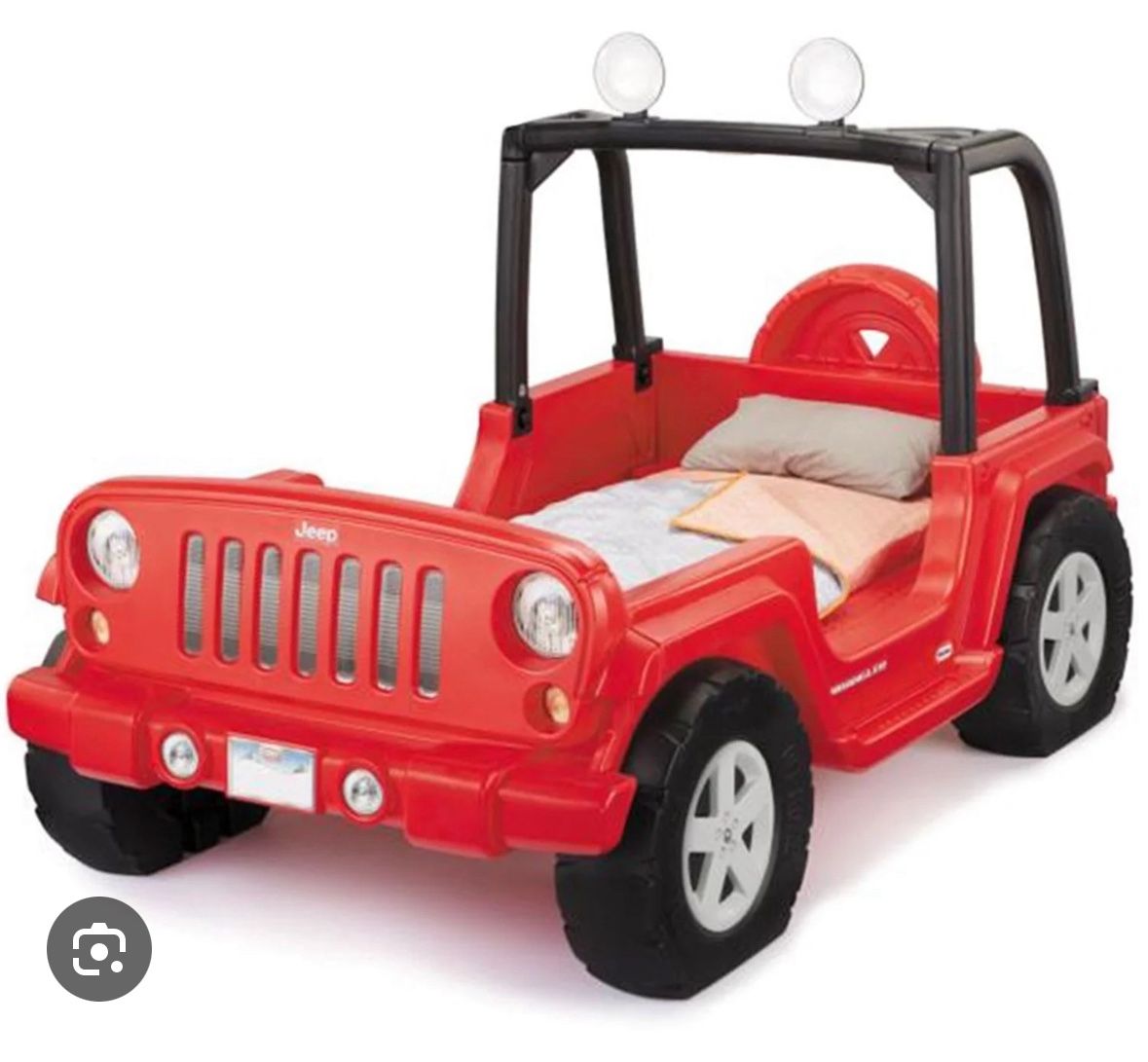Little Tikes- Jeep Wrangler 53" Toddler/ Twin Bed