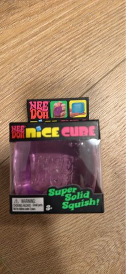 Purple needoh ice cube