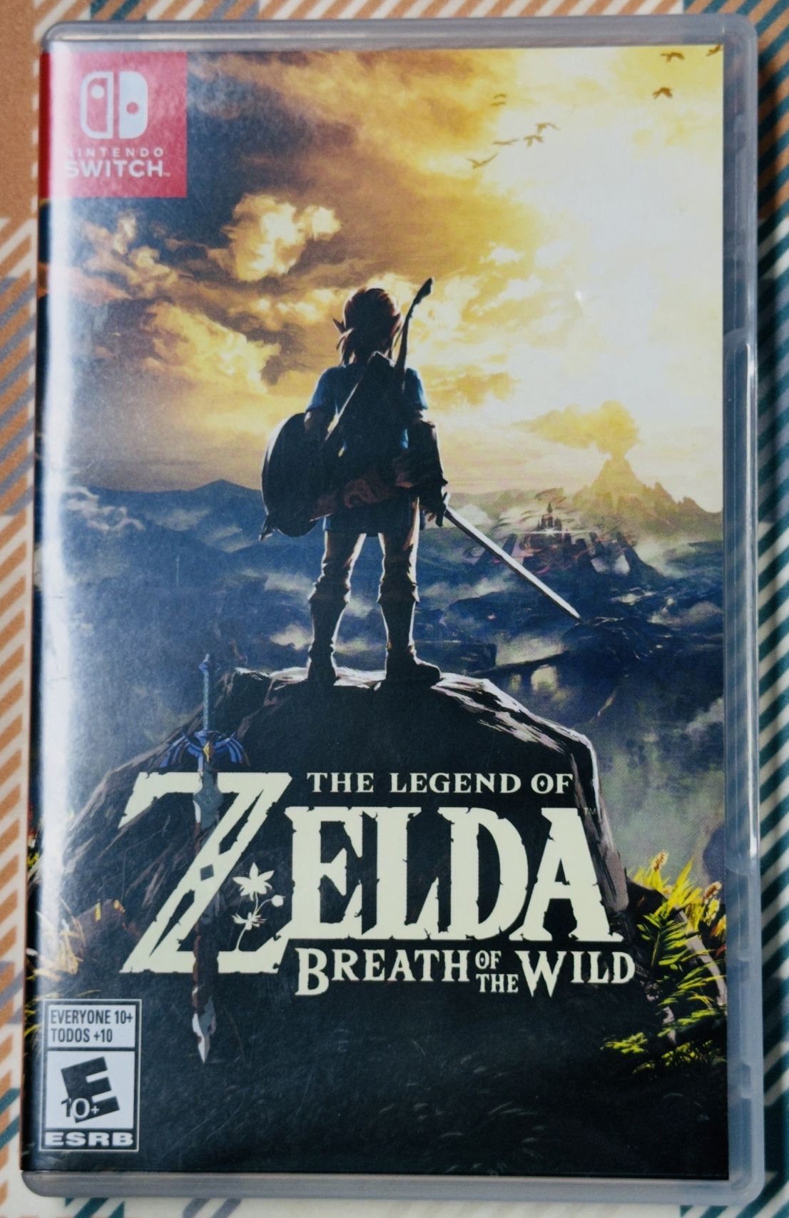 The Legend of Zelda: Breath of the Wild Nintendo Switch Cartridge/Case Clean