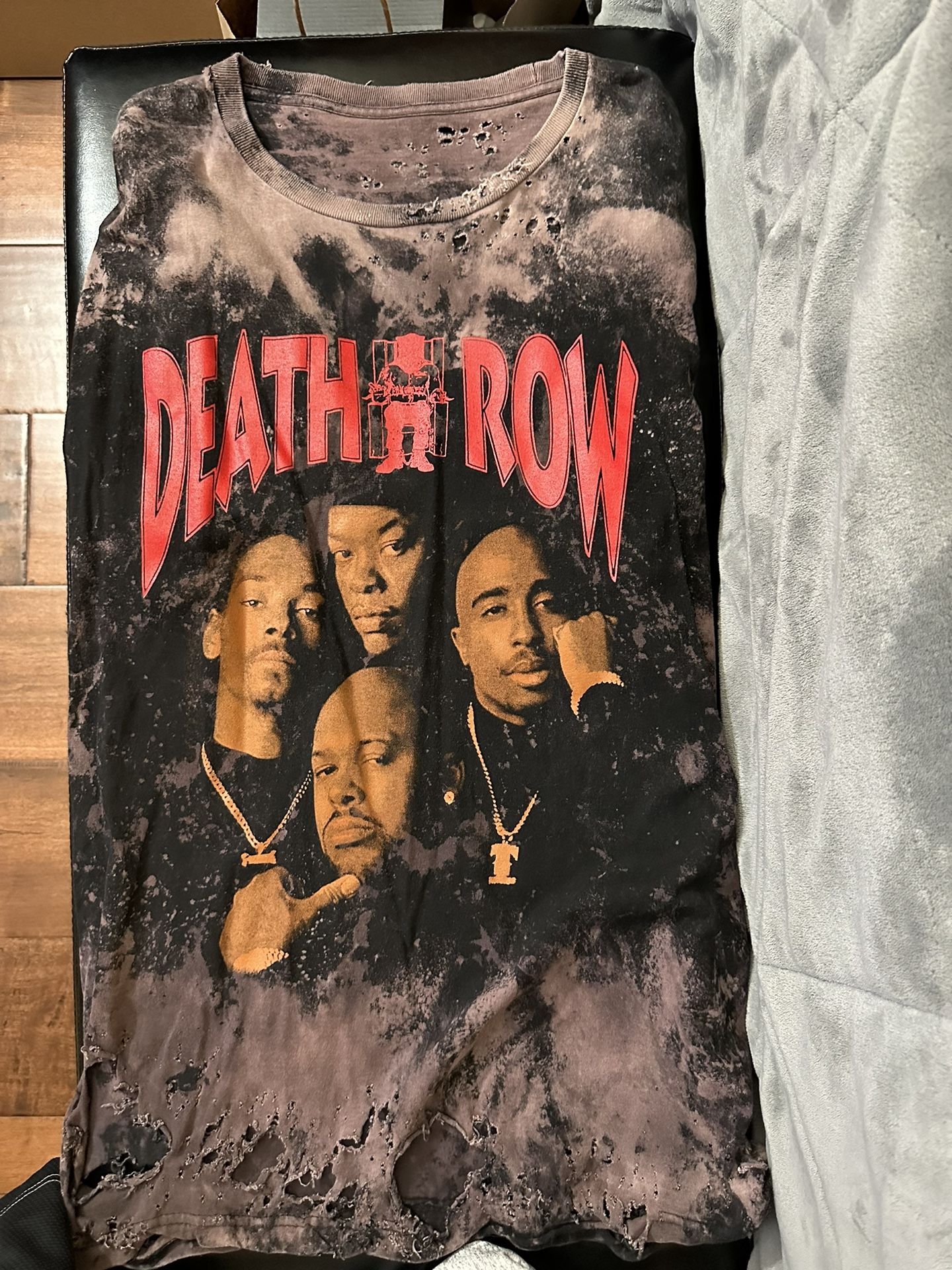 Death Row T Shirt S XL