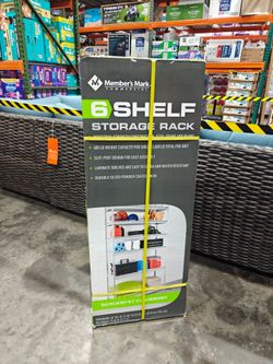 6-Shelf Storage Rack
