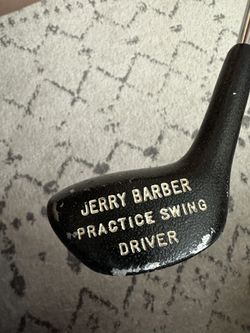 Vintage Jerry Barber Practice Swing Driver