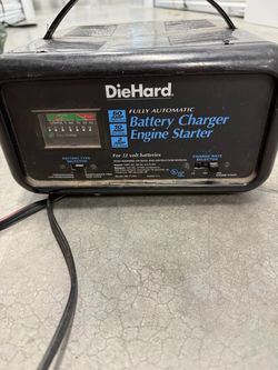 DieHard 50 Amp Battery Charger & Engine Starter