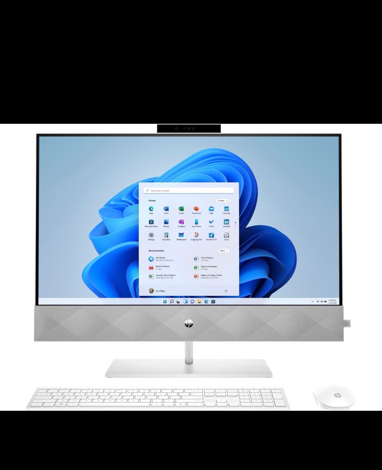 Hp all in one pc 27” i7 processor 16 Gb memory 256 Gb ssd and 1 Tb hdd graphic card
