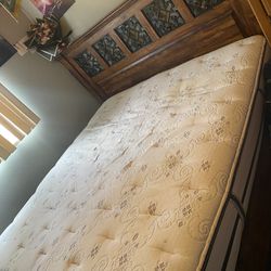 Bed Frame and mattress 